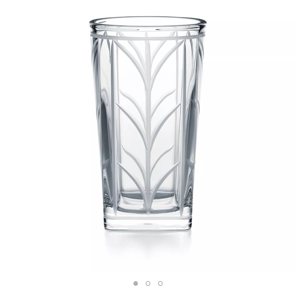 Brand NEW! Tiffany & Co. Wheat Leaf Crysyal Vase